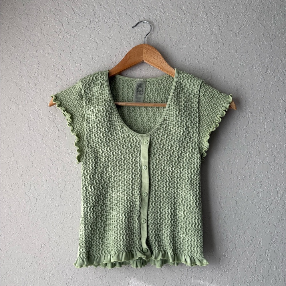 Green Women’s Blouse